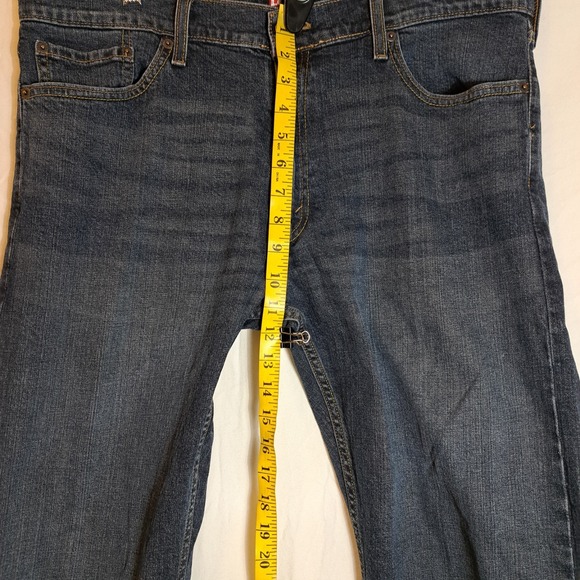 Denizen From levis Jeans Mens 38x32 Blue 218 Straight Fit Blue Jeans Denim - Picture 8 of 11